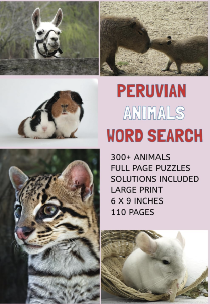 Animals Word Search