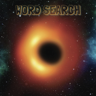Black Hole Word Search: Galaxy Gaze: Black Hole Puzzles for Curious Minds